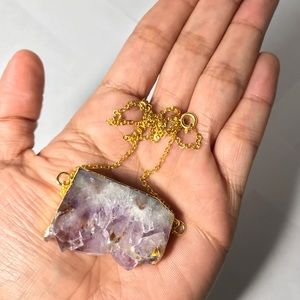 GENUINE AMETHYST NECKLACE